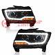 Headlights with Bi-xenon Projector For 2011-2013 Jeep Grand Cherokee/Compass