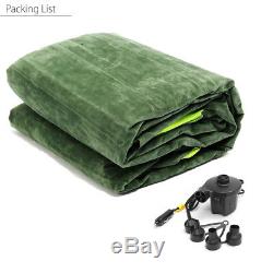 Heavy Duty Car SUV Travel Inflatable Mattress Back Seat Camping Bed Pump Gift