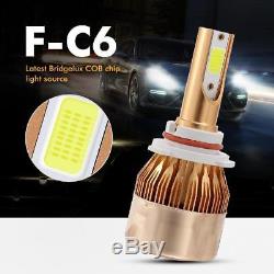 Hi/Lo 9005+9006 LED Headlight+9145 Fog Light for Chevrolet Silverado 1500 03-06