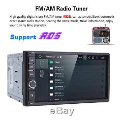 In Dash Android 7 2DIN Car Radio Stereo Player WIFI BT GPS Navigator DVR FM/AM