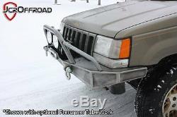 JCR Offroad DIY Front Winch Bumper Bare Metal 93-98 Jeep Grand Cherokee ZJ