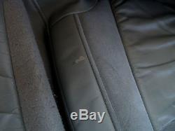JEEP GRAND CHEROKEE OEM OVERLAND LEATHER SEAT COVERS AND HEADREST FRONT & REAR