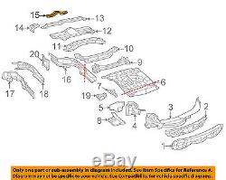 Jeep CHRYSLER OEM 11-13 Grand Cherokee Floor Rails-Rear-Support 4560190AA