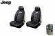 Jeep Elite Mopar Seat Covers Black Synthetic Leather Fits Many Jeeps