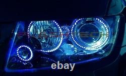 Jeep Grand Cherokee 11-13 CHS Bright Blue LED Headlight Halo Ring Kit