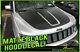Jeep Grand Cherokee Hood Blackout Decal 2011 and up 2014 2015 2016 2017 Style 1