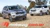 Jeep Grand Cherokee Trailhawk V Toyota Landcruiser Prado Altitude Motoring Com Au