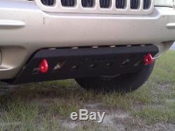 Jeep Grand Cherokee WJ Bumper Radiator skid plate with shackle tabs