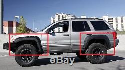 Jeep Grand Cherokee Wj 1999 2004 Wheel Arch Fender Flares Extensions 10 Pcs