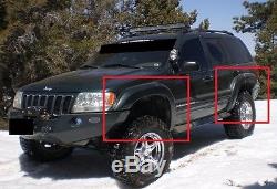 Jeep Grand Cherokee Wj 1999 2004 Wheel Arch Fender Flares Extensions New