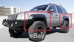 Jeep Grand Cherokee Wj 1999 2004 Wheel Arch Fender Flares Extensions New