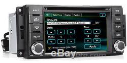Jeep In-Dash DVD GPS Navigation Stereo Bluetooth Touchscreen Radio USB SD Deck