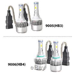 LASFIT Combo 9005 9006 LED Headlight Bulb for GMC Sierra 1500 2500 HD 2001-2006