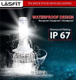 LASFIT Combo 9005 9006 LED Headlight Bulb for GMC Sierra 1500 2500 HD 2001-2006