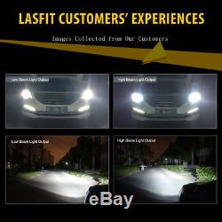 LASFIT LA Series H11 H9 H8 LED Headlight Kit Low Beam Fog Light 72W 7600LM 6000K
