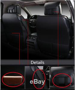 Luxury PU leather car seat cover For 5 seats car cushion accessories comfortable