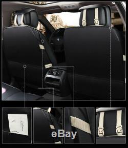 Luxury PU leather car seat cover For 5 seats car cushion accessories comfortable