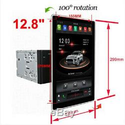 NEW 12.8 Android8.1 2Din 1080P 4+32GB Car Stereo Radio GPS Nav Player Universal