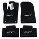 NEW 2014-2015 Jeep Grand Cherokee SRT Floor Mats 4PC 4 LOGOS Silver Instock