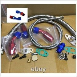 NEW Complete Oil Feed + Return Drain Oil Line Kit Turbo Chargers Repair Tool