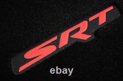 NEW! Floor Mats for Jeep Grand Cherokee SRT 2014-2015 Red SRT Logos 32oz InStock