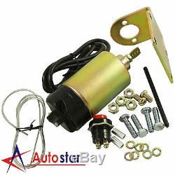 New 80 lb Shaved Handle Door Popper Kit For 2 Door With Remotes Easy Install