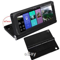 New Folding HD Dual Car Kit DVR Camera GPS Navigation Android 7 Touch WiFi ADAS
