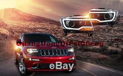 New LED DRL and Bi-xenon Projector For 2011-2013 Jeep Compass Grand Cherokee New
