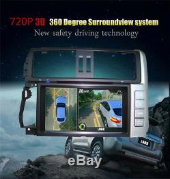 Newest HD 3D 360 Surround View Driving System Bird View Panorama 4CH Cam Car DVR