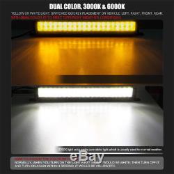 OSRAM 50INCH Curved 3456W QUAD ROW Off road LED Light Bar Flood Spot TRUCK 52