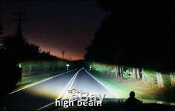 Osram 7 LED Headlights+ 4 LED Fog Light Spot Lamp Combo Kit For Jeep Hummer H2