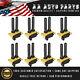 Pack of 8 Yellow Ignition Coils for Dodge Challenger Charger Ram C1526 5C1569