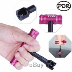 Paintless Dent Removal Repair Puller Lifter Hammer PDR Push Rods Tools Tail Kit