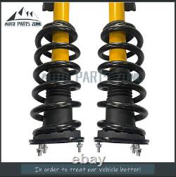 Pair For Jeep Grand Cherokee Overland SRT8 Front Shock Absorbers Struts Electric