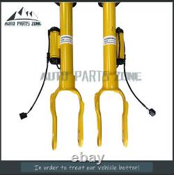 Pair For Jeep Grand Cherokee Overland SRT8 Front Shock Absorbers Struts Electric