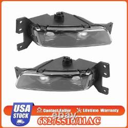 Pair Front Bumper LED DRL Fog Light For Jeep Grand Cherokee 2018-2022 Left+Right
