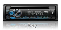 Pioneer Bluetooth CD USB Car Radio, 84-06 Chrysler/Jeep Wiring Harness & Dash Kit