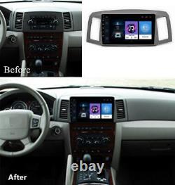 Player 10.1'' Android 11 Car Radio Stereo Navi For Jeep Grand Cherokee 2004-2007