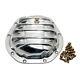 Polished Aluminum Differential Cover Dana 44 Rear Axle Jeep Wrangler IH Scout