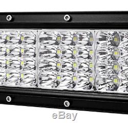 QUAD-row 52Inch 3600W Curved Led Light Bar Offroad For Dodge Ram 1500 2500 Truck