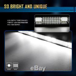 Quad- Row 32Inch 2496W LED Work Light Bar Flood Spot Beam Offroad Truck SUV 30