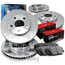 R1 Concepts Full Kit Brake Rotors & OEp Pads For 1993-1998 Jeep Grand Cherokee