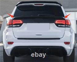 Rear Mid Spoiler Wing For 2013-2021 Jeep Grand Cherokee ABS Unpainted 1pcs