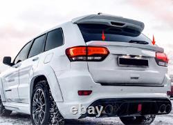 Rear Mid Spoiler Wing For 2013-2021 Jeep Grand Cherokee ABS Unpainted 1pcs