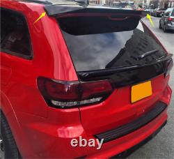 Rear Roof Window Spoiler Wing For 2013-2021 Jeep Grand Cherokee Glossy Black 1P