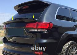 Rear Trunk Mid Spoiler Wing For 2013-2021 Jeep Grand Cherokee Glossy Black 1pcs