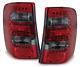 Red Black finish tail lights rear lights for Jeep Grand Cherokee WJ 99-04