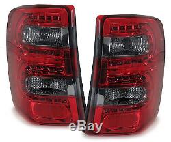 Red Black finish tail lights rear lights for Jeep Grand Cherokee WJ 99-04