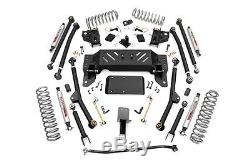 Rough Country 4in Jeep Long Arm Suspension Lift Kit 93-98 ZJ Grand Cherokee