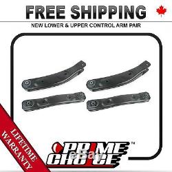Set (4) Front Upper and Lower Control Arms With Lifetime Warranty